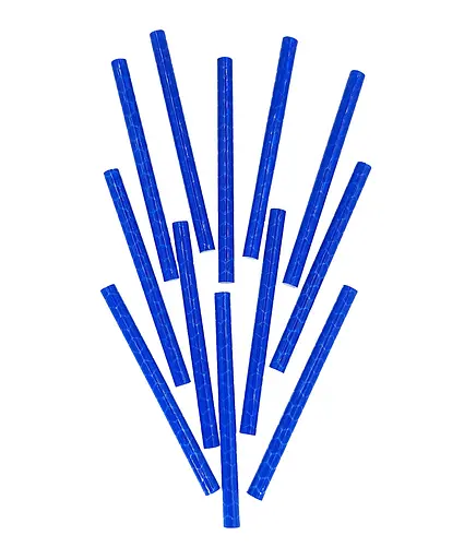 Светоотражатели на спицы колеса велосипеда 12 шт синий (G00010402)