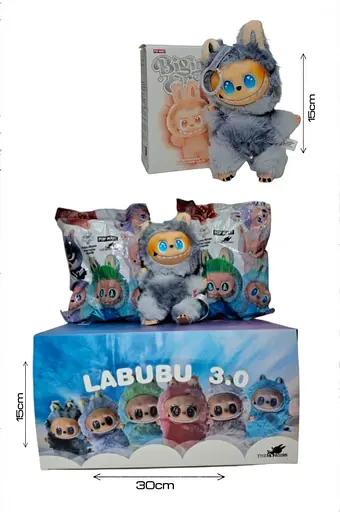 Лялька LABUBU, у фіолетовій упаковці