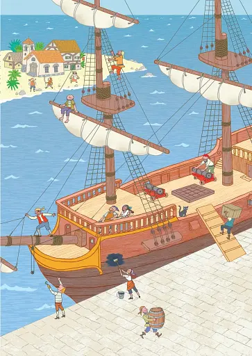 Pirates. Little Transfer Book - фото 3