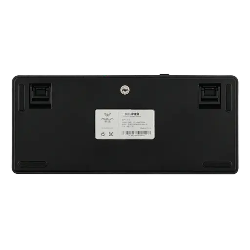 Игровая механическая клавиатура AULA F75 / Три режима подключения / Leobog Axis Reaper Switch / Black - фото 7