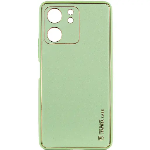 Чехол Epik кожаный Xshield для Xiaomi Redmi 13Coco C65 Зеленый