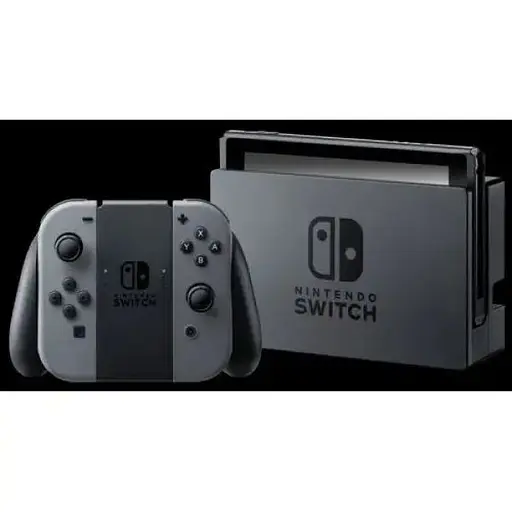 Ігрова консоль Nintendo Switch Gray (Upgraded version) + Чохол Deluxe Travel Case (Black) + Захисне скло - фото 2