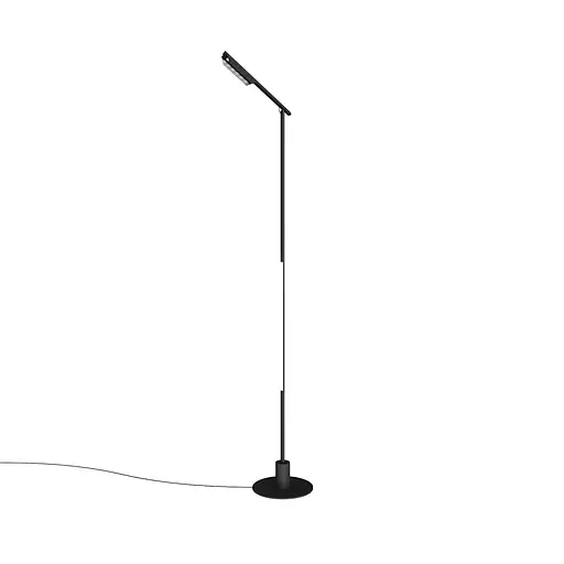 Торшер Skarlat RLL8101 12W+6W BK 4000K