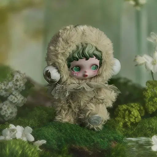 Колекційна м'яка іграшка-сюрприз Pop Mart Skullpanda Серія L’impressionnisme Plush Doll (SPLS-01) - фото 8