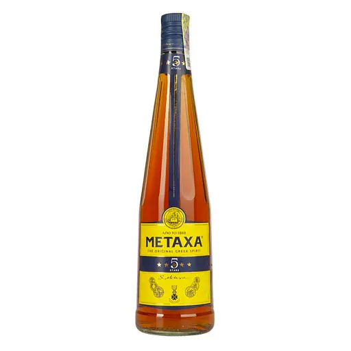 Алкогольный напиток Metaxa 5 зірок 38% 1 л - фото 1
