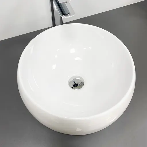 Умивальник VBI Laterza white накладний VBI-015801, Білий - фото 5