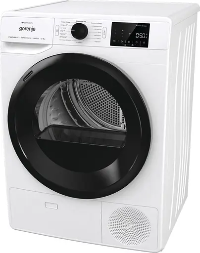 Gorenje Сушильна машина конденсаційна, 8кг, A+++, 60см, дисплей, Wi-Fi, білий - фото 3