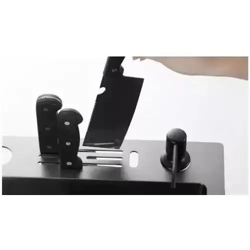 Накладна мийка на кухню Nett NS-6045(R) з правим крилом 1.5 мм - фото 9