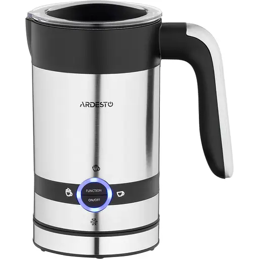 Спінювач молока Ardesto MBC-D450 200 мл 450 Вт сріблясто-чорний - фото 2