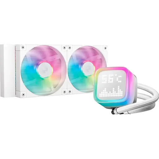 Система водяного охлаждения Deepcool LP240 ARGB White (R-LP240-WHMSMC-G-1) UA [150133] - фото 1