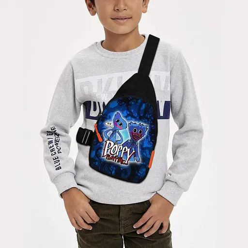 Сумка через плечо детская Хаги Ваги Poppy Playtime 29х17 см сумка слинг для мальчика (02246)