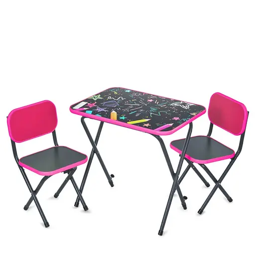 Дитячий Столик Creative Creative Creative малиновий, складаний, стільниця 60 х 40 см