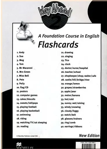 Way Ahead Revised 2 Flashcards