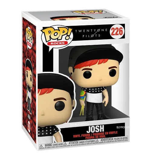 Фігурка Funko Pop Twenty One Pilots Josh Пілоти Джош 10 см TOP J 226 - фото 3