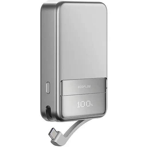 Внешний аккумулятор EcoFlow Rapid Magnetic 10000mAh 65W Silver [116824]