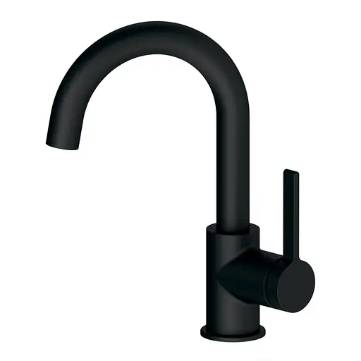 Змішувач для умивальника Volle Mora 35 мм de la noche 1537.010204 Чорний матовий - фото 1