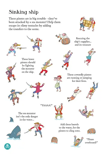 Pirates. Little Transfer Book - фото 6