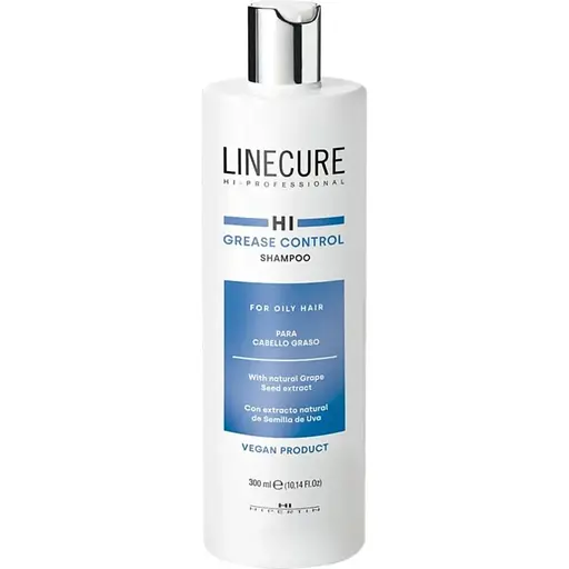Шампунь Hipertin Linecure Vegan Grease Control для жирного волосся 300 мл