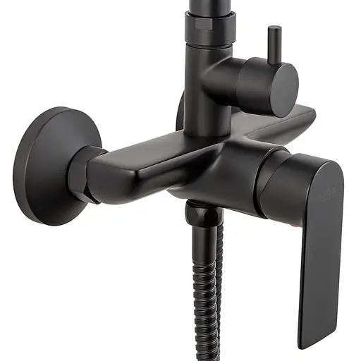 Душова система Haiba Alex 003-J black HB3940, Чорний матовий - фото 4