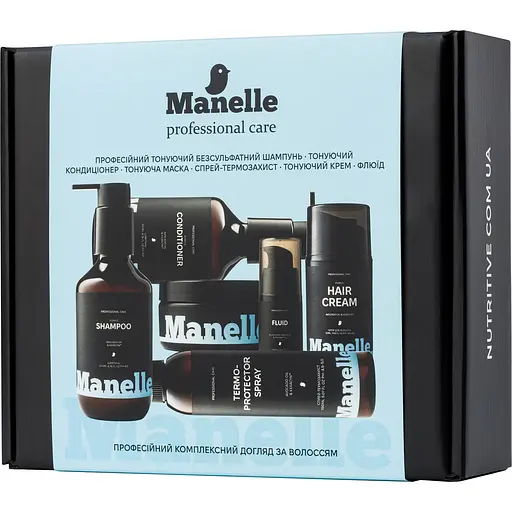 Комплексный набор Manelle Professional Care для светлых и белокурых волос (MN_AVO_KER) - фото 3