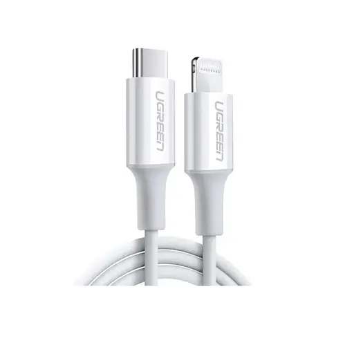 Кабель Ugreen US171 USB Type-C - Lightning Rubber Shell 2м (60749) - фото 1