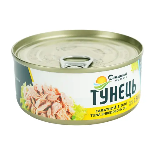Тунець Домашні продукти салатний в олії 150 г - фото 2