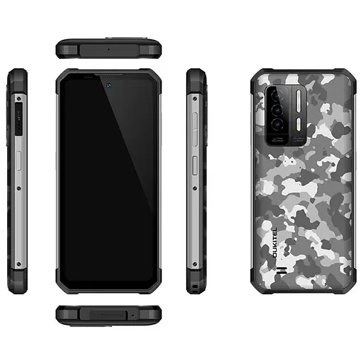 Смартфон Oulitel WP27 68"FHD+ /12GB+256GB/ G99 /8500mAh /64+16Мп/ IP69K /NFC CAMO - фото 4