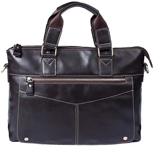 Чоловіча шкіряна сумка Vintage 39х26,5х5 см sum0015582 - фото 1