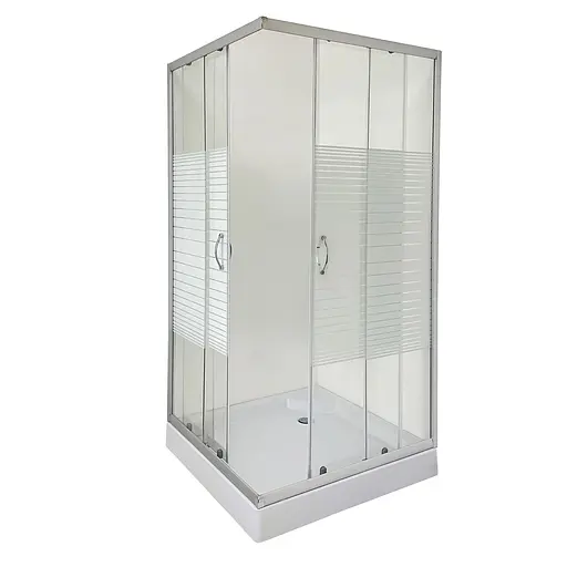 Душевая кабина Bravo Odra 90W.Line 000020456, интимато, хром матовый - фото 2