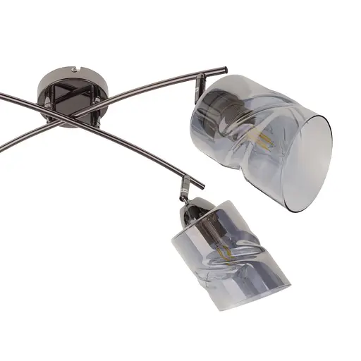 Люстра стельова Brille в спальню Е27 60W BK (LK-723S/4) - фото 6