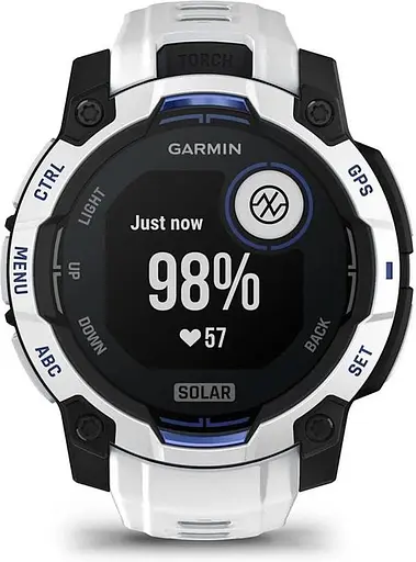 Смарт-часы Garmin Instinct 3 45mm Solar Whitestone with Whitestone Band (010-02934-03)