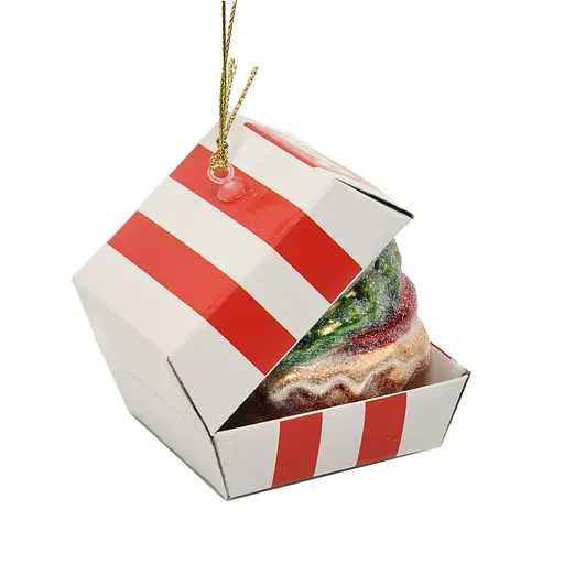 Елочное украшение "Бургер" 6,6*7*7,8см, YQ1406165 - фото 3