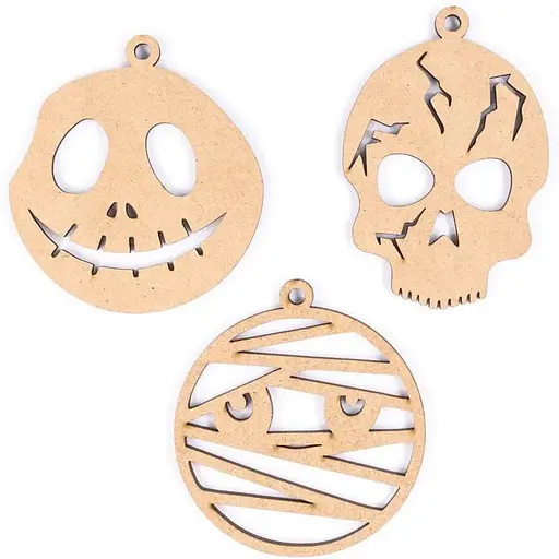 Набор заготовок Rosa Talent Halloween 1 МДФ 3 шт