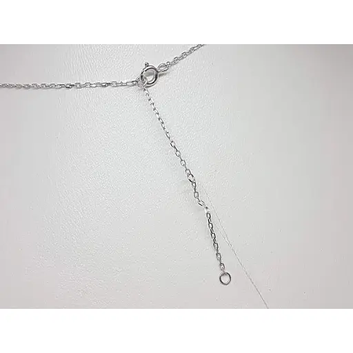 Срібне кольє Подіум з фіанітами. KN6997 - фото 5