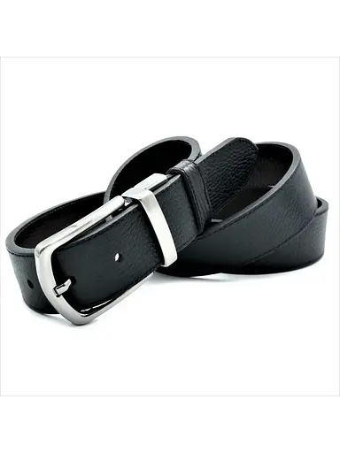 Ремінь шкіряний Le-Mon двосторонній чоловічий 115-125х4 см acs0023773 - фото 6