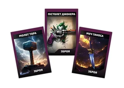 Настільна гра PlayRoom Битва коміксів (укр.) (ВР_БК) - фото 9