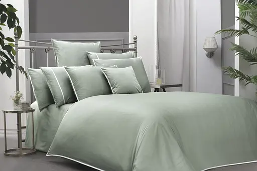 Постільна білизна Sartoria Yesil Сатин Преміум Sarev pbe0050974 - фото 3