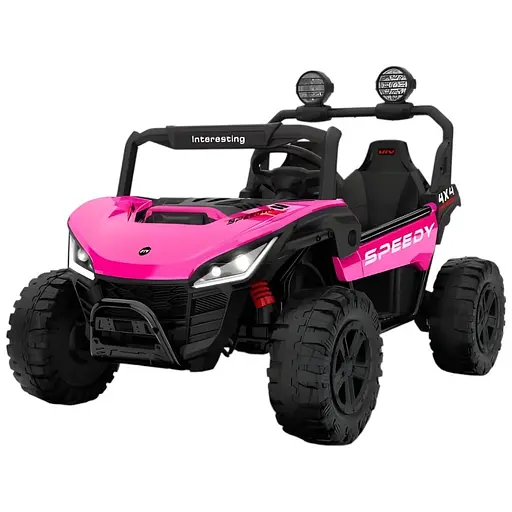 Електромобіль дитячий Bambi M 6205EBLR-8 24V USB EVA Bluetooth рожевий