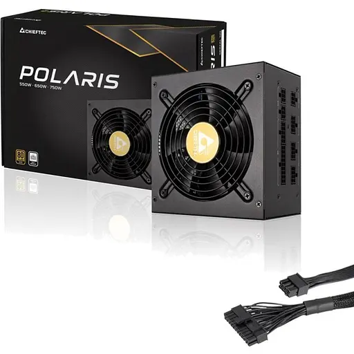 Блок питания Chieftec 550W POLARIS PPS-550FC - фото 5