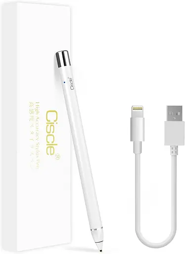 Стилус Ciscle для Apple iPad, активный карандаш с высокоточным наконечником, совместимый с iPad, iPhone, планшетами Android - фото 7