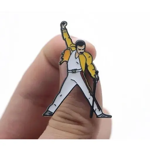 Значок Cini Квін Queen Фредді Мерк'юрі Freddie Mercury Wembley 1986 Q 25.59 - фото 3