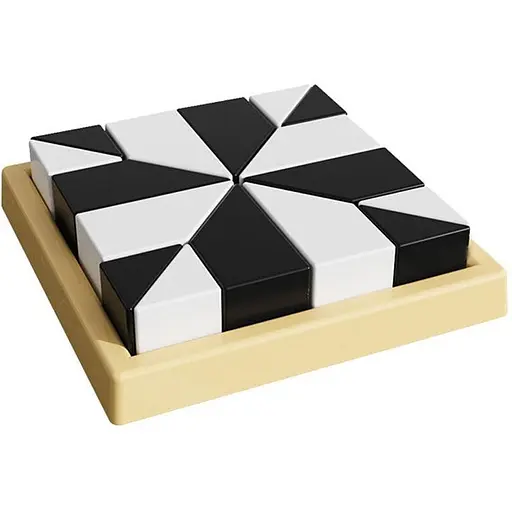Настольная интерактивная игра Ummi ME-149 Hidden Black and White Blocks Black / White - фото 1