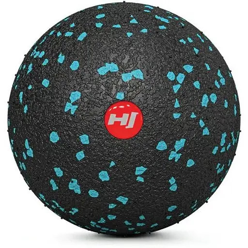 Массажный мяч Hop-Sport HS-S008MBB EPP 80 мм черно-синий - фото 3