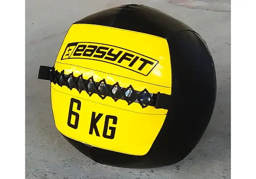 Медицинский мяч EasyFit Wall Ball медбол, волболл 6 кг (EF-WB-06) - фото 4