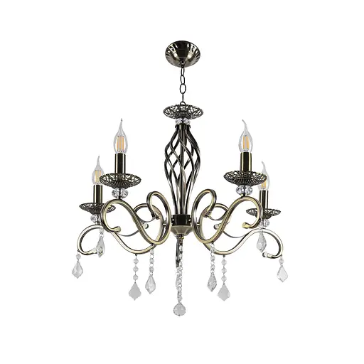 Люстра класична Sirius N1208/5 на 5 лампочек - фото 2