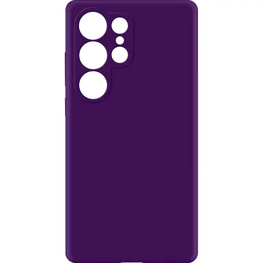 Чохол Make Samsung S25 Ultra Silicone Deep Purple