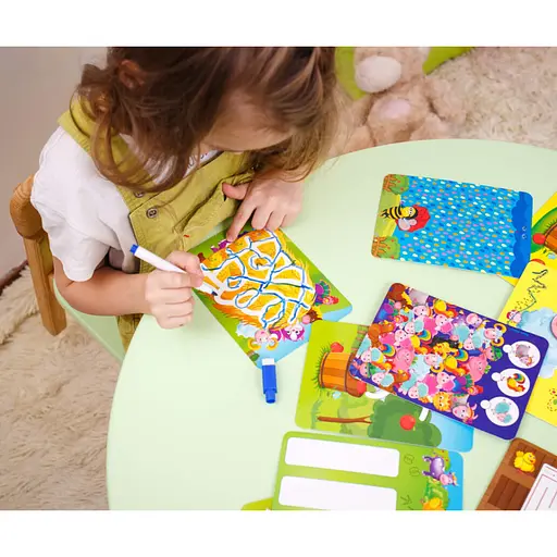 Настільна гра Пиши та витирай "Ферма" Vladi Toys VT5010-19 укр - фото 3