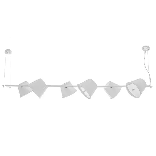 Люстра підвісна Brille для кухні E27 60W WH (BL-522S/6) - фото 2