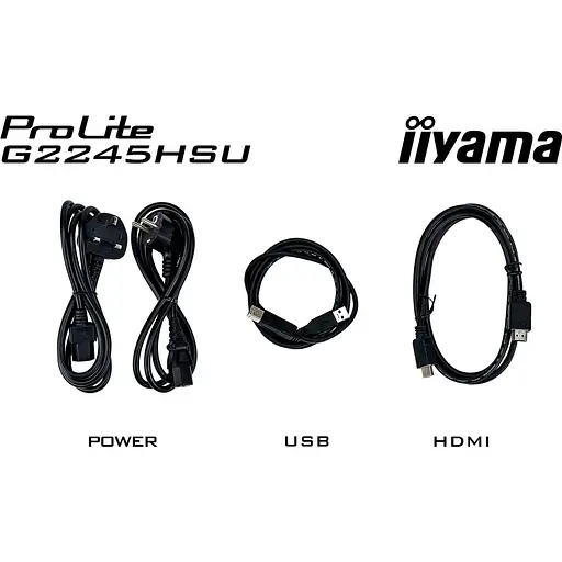 Монитор 17" Iiyama 21.5" G-Master G2245HSU-B2 FHD IPS 100Hz (G2245HSU-B2) - фото 9