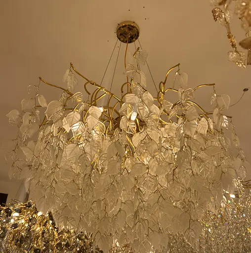 Подвесная люстра WM-7016 600-G9*8-69 золото